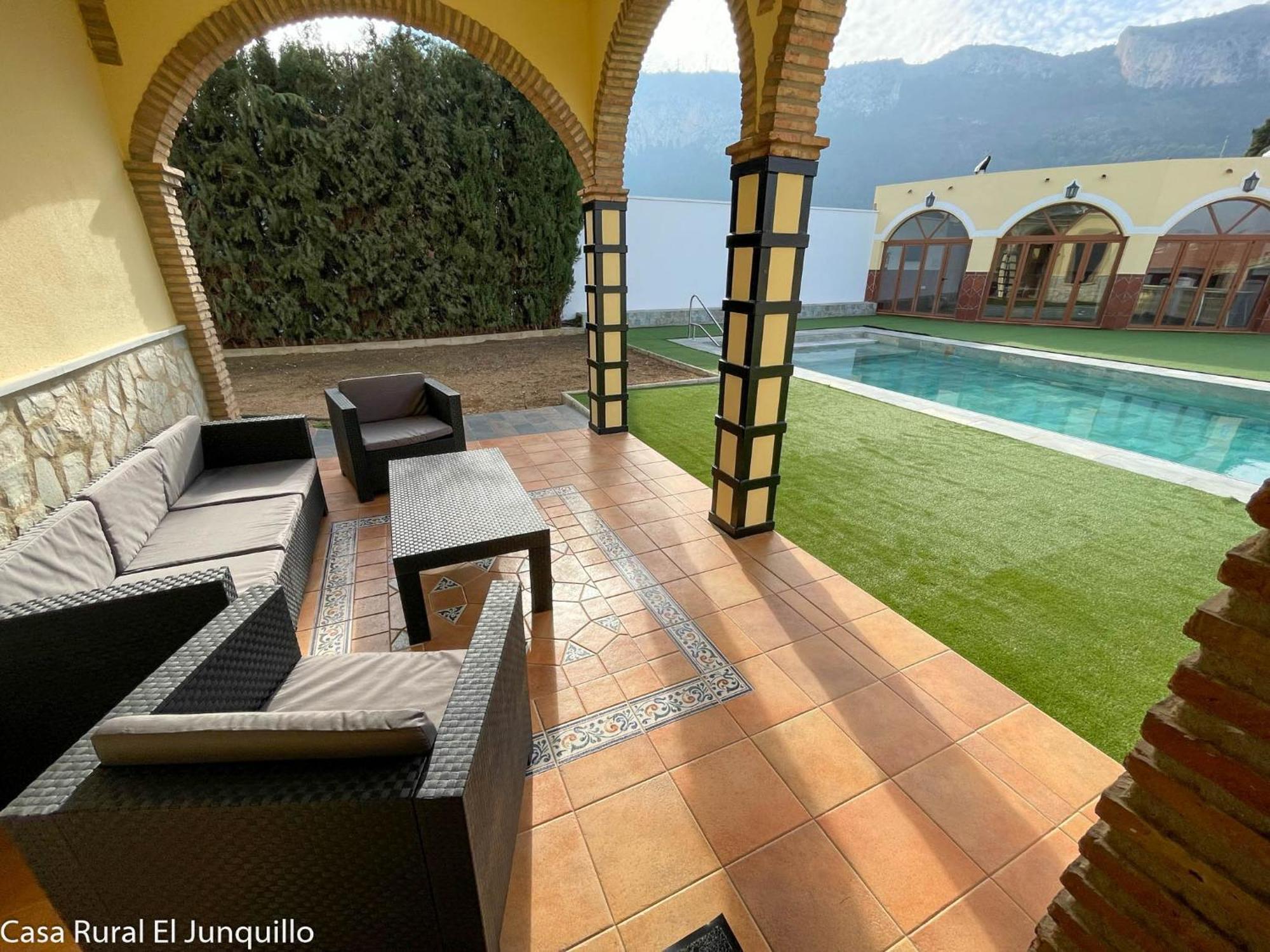Casa Rural El Junquillo Cuevas De San Marcos Extérieur photo