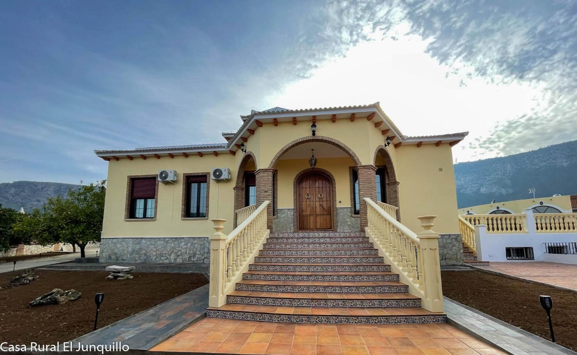 Casa Rural El Junquillo Cuevas De San Marcos Extérieur photo